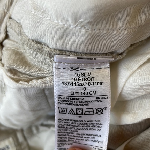 🌿 Boys GAP shorts, khaki’s 10 slim🌿 - Picture 5 of 5